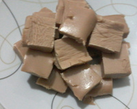 Doce de leite em pedaço