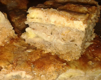 Torta de banana com aveia