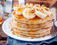 Panqueca de banana fácil: passo a passo