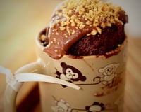 Bolo de Caneca de Nutella (Mug cake)