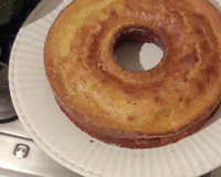 Bolo de espiga de milho verde