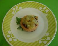 Medalhão de carne moída