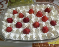 Merengue de morango
