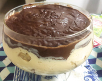 Pavê Natalino de Maracujá com Panetone