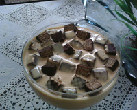 Mousse de doce de leite