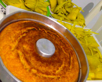 Bolo de milho verde cremoso