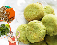 Bolinho de grão-de-bico proteico com ora-pro-nobis: uma delícia de receita funcional que vai te surpreender!