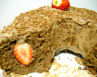 Bolo cavado guloseima