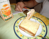 Lanche de forno