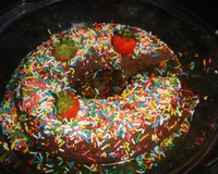 Brigadeirão de microondas