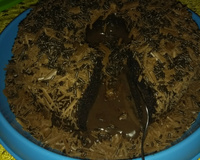 Bolo de chocolate da Lelê