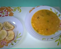 Sopa cremosa de legumes