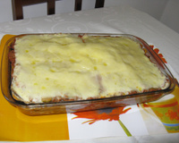 Minha lasanha de berinjela