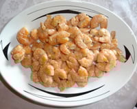 Camarão na pressão (no alho e óleo)