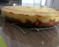 Escondidinho de mandioca com carne seca