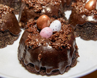 Minibolo de pão de mel