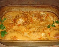 Frango ensopado na cerveja