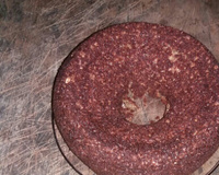 Bolo de aveia com banana