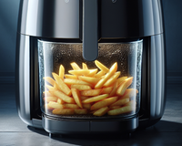 Pela primeira vez consegui o efeito de batatas fritas com a airfryer: me explicaram como fazer do jeito certo e agora elas saem perfeitas
