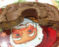 Bolo integral de banana