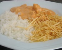 Strogonoff de carne ou frango - cremoso