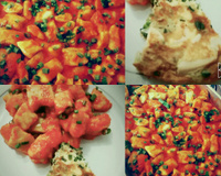 Nhoque de batata doce ao molho sugo