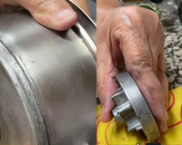 Só as avós e os donos de lojas de ferragens sabem como limpar a sujeira de fogões e panelas em segundos e sem esforço