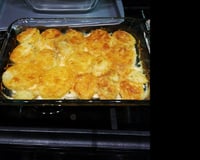 Filé de frango com batatas ao forno