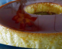 Pudim de leite condensado com coco