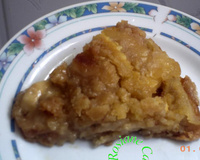 Torta de maçã em camadas da Rosiane