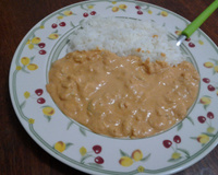 Estrogonofe de camarão