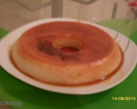 Pudim de leite de micro-ondas