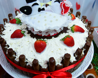 Pão de ló de chocolate