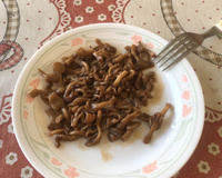 Shimeji na manteiga à brasileira