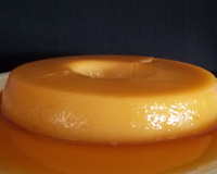 Pudim de leite de soja