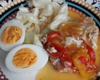 Pirarara no leite de coco