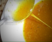 Molho de laranja com mel (simples)