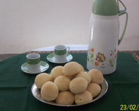 Pão de queijo hora do lanche