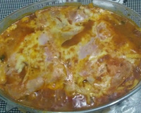 Macarrão talharim de forno