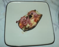 Berinjela recheada do Burcão