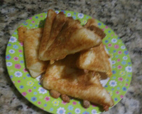 Pão de queijo de sanduicheira