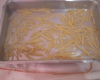 Batata palha no forno