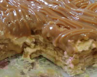 Pavê de doce de leite