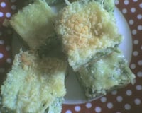 Torta de espinafre de liquidificador