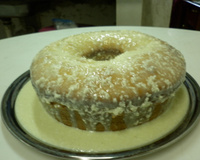 Bolo de goiabada com coco