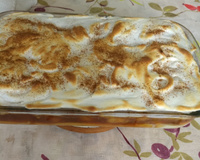 Doce de banana com suspiro