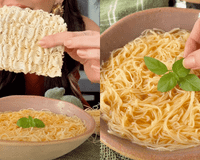 Troque o miojo por esse macarrão instantâneo saudável, sem glúten e pronto em apenas 3 minutos