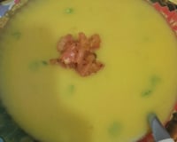 Sopa creme de mandioquinha