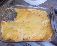 Torta diferente de carne moída com legumes