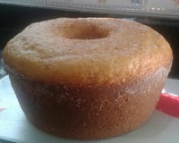 Bolo de iogurte com canela